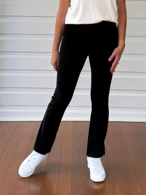 Brandie Rib Pant - Black sold by RC & Co