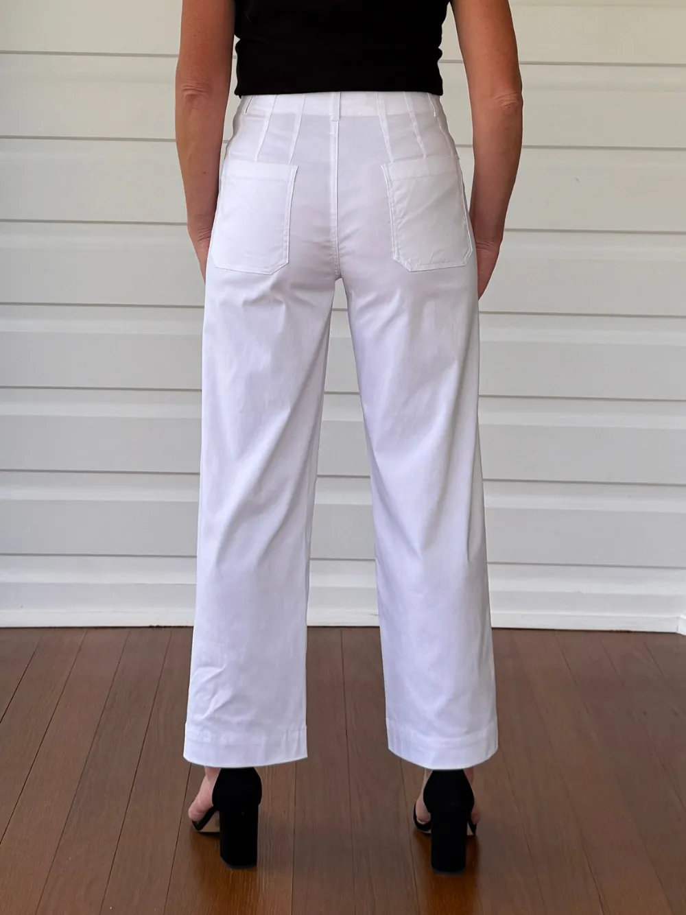 Marine Wide Leg Pant - White sold by RC & Co product image thumbnail 4