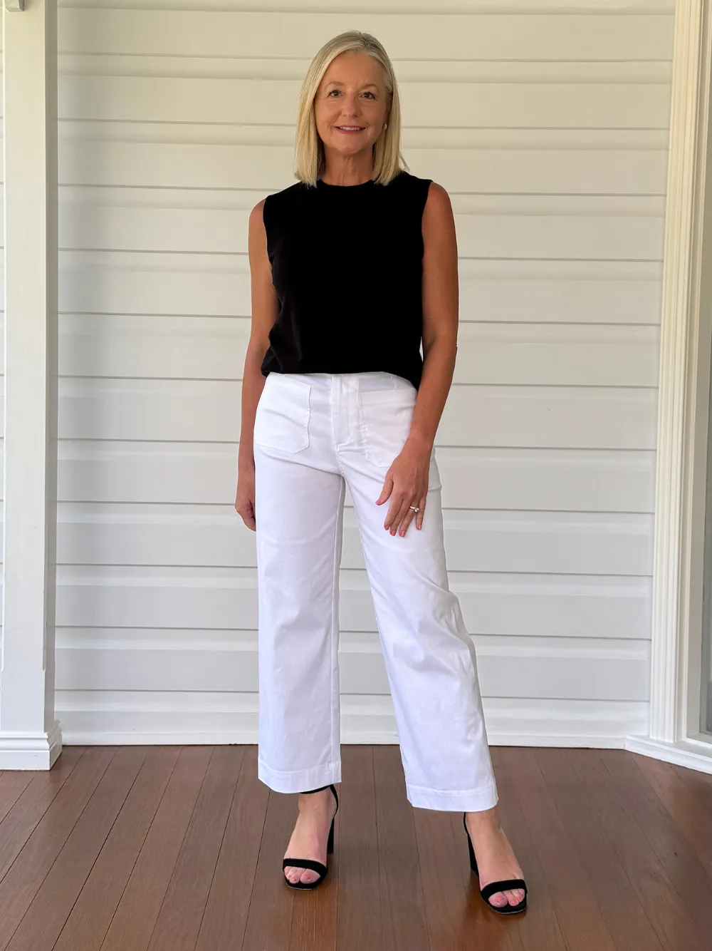 Marine Wide Leg Pant - White sold by RC & Co product image thumbnail 2