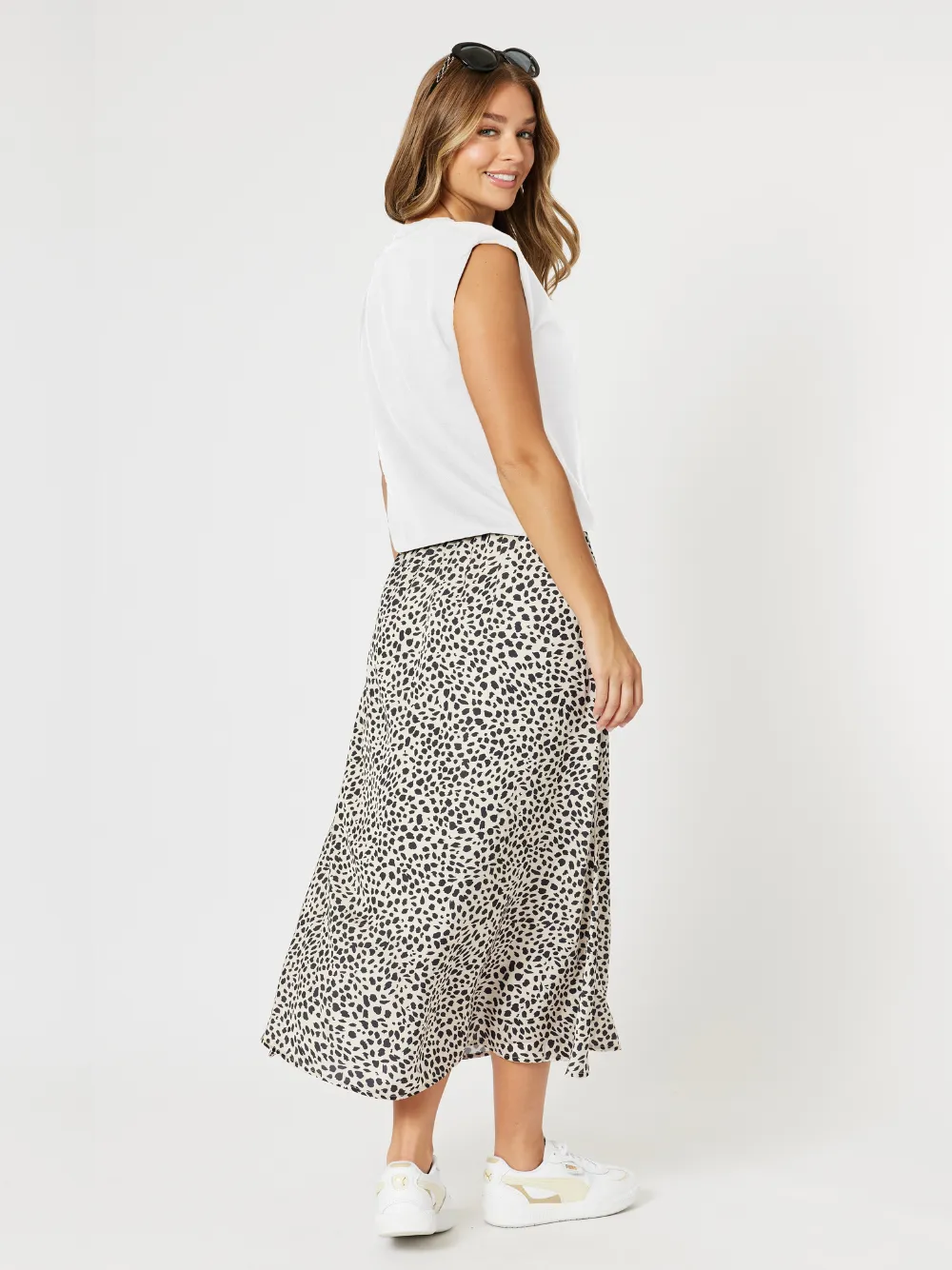 Shelly Sleeveless Knit Top - White sold by RC & Co product image thumbnail 4