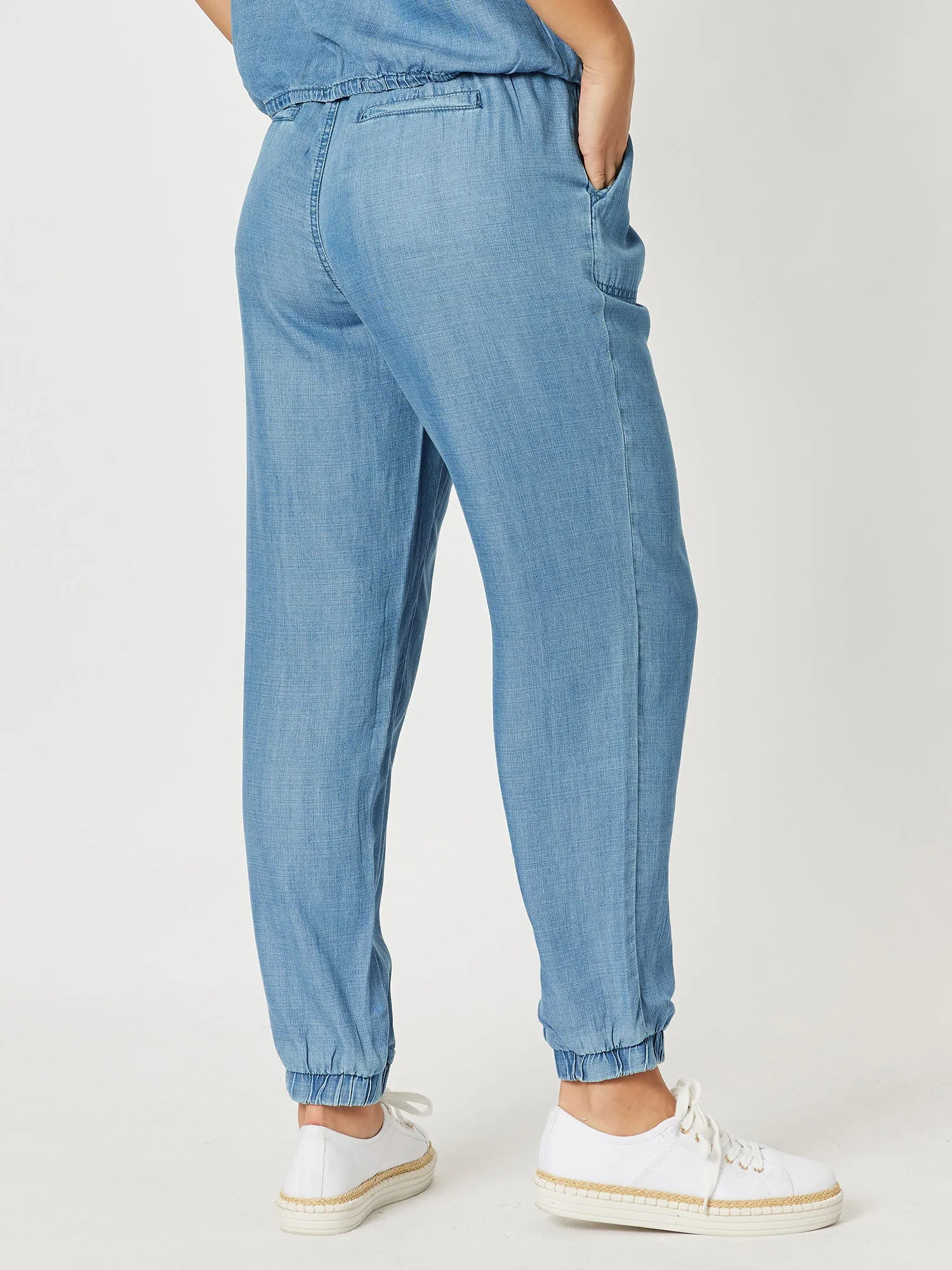 Chambray Lounge Pant - Chambray sold by RC & Co product image thumbnail 3