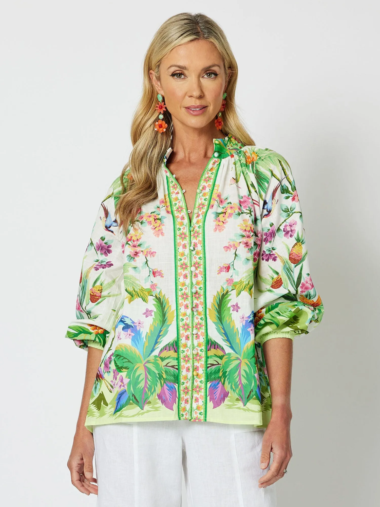 Cobana Print Shirt - Multi sold by RC & Co