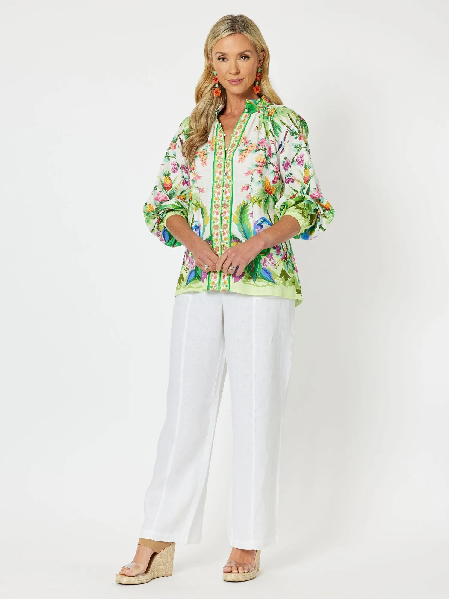 Cobana Print Shirt - Multi sold by RC & Co product image thumbnail 2