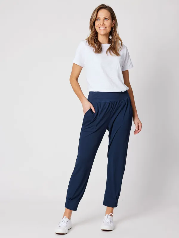 Dry Handle Stretch Pant - Navy sold by RC & Co