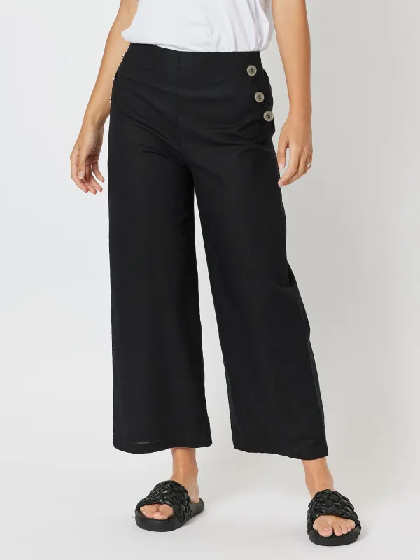 Sailor Wide Leg Pant - Black sold by RC & Co