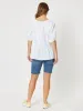 Drop Waist Linen Top - White sold by RC & Co