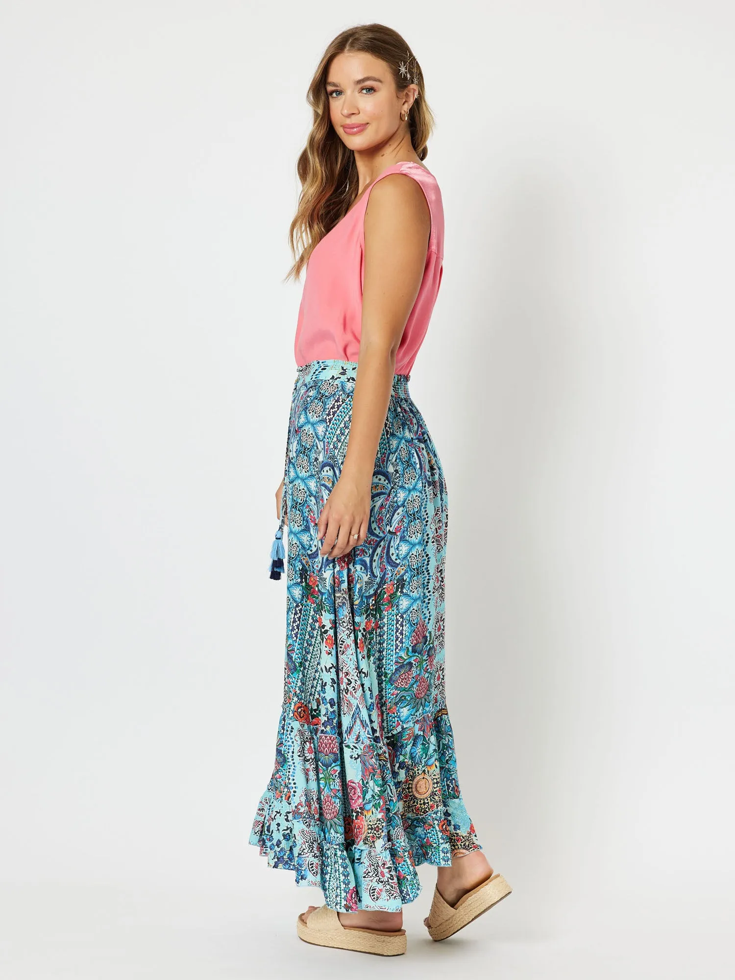 Tuxedo V - Neck Cami - Coral sold by RC & Co product image thumbnail 3