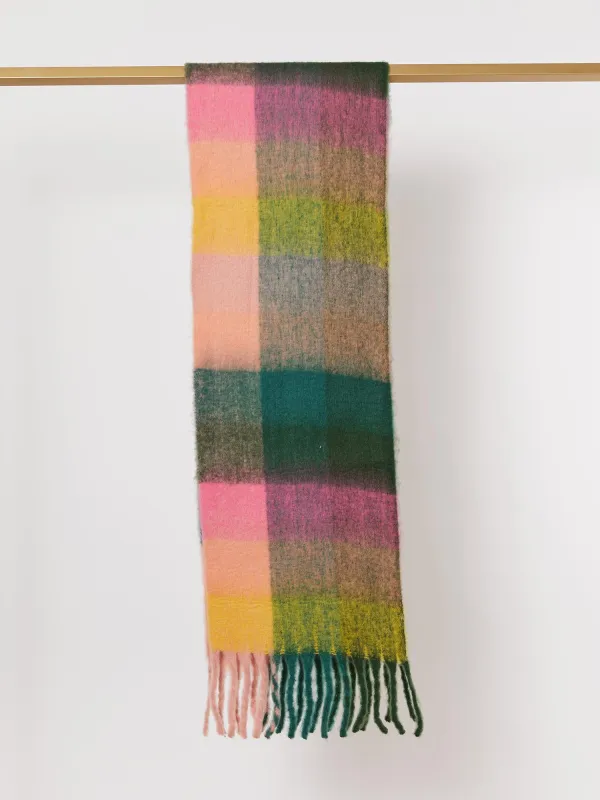 Rare Rabbit Blank Cheque Scarf - Green sold by RC & Co