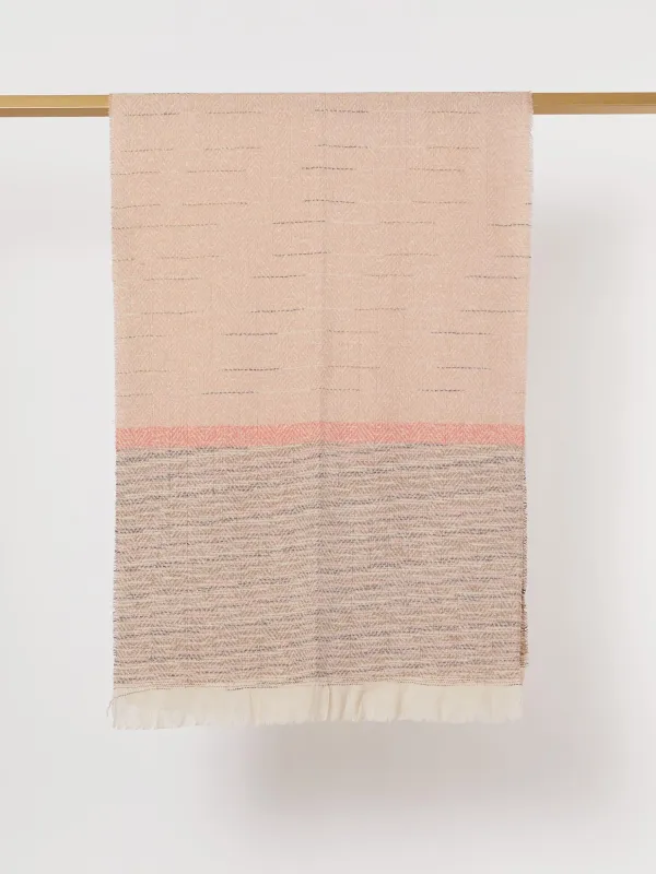 Rare Rabbit Logan Scarf - Natural sold by RC & Co