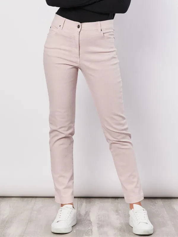 Miracle High Rise Jean - Dark Pink sold by RC & Co