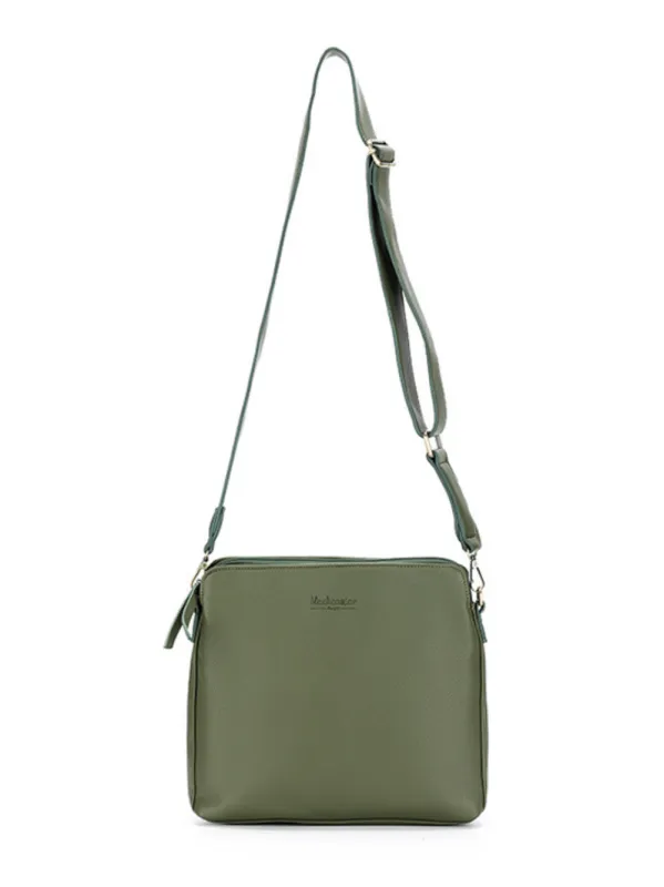 Paige Crossbody Bag - Forest Green sold by RC & Co