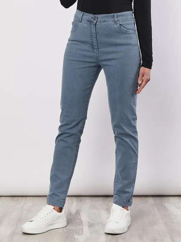 Miracle High Rise Jean - Azure Blue sold by RC & Co