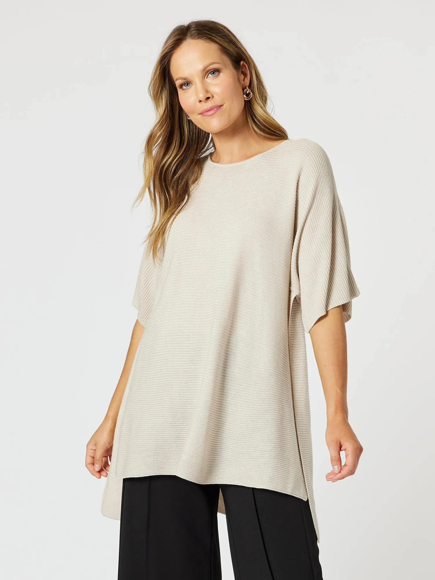 Relax Rib Knit - Natural sold by RC & Co