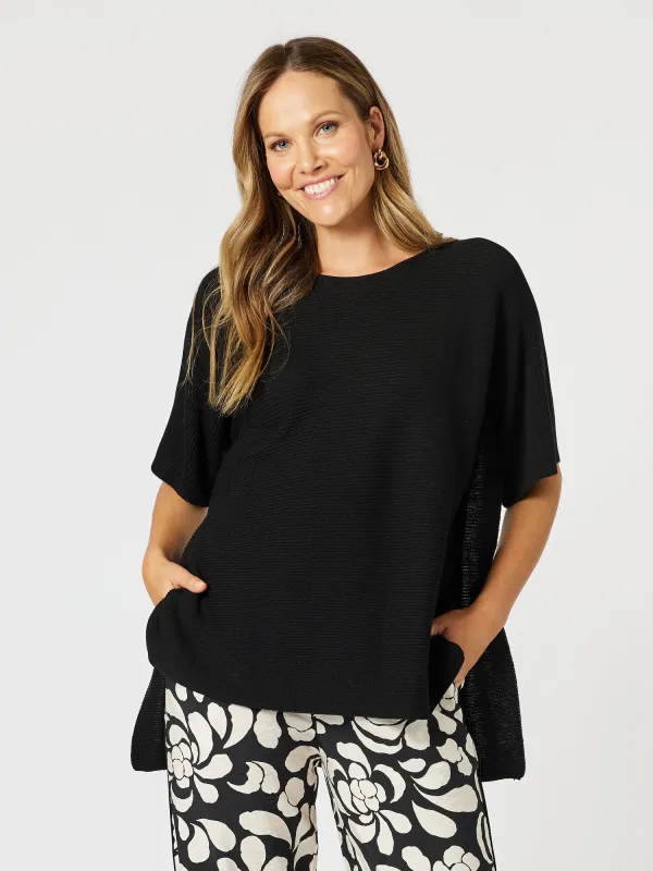 Relax Rib Knit - Black sold by RC & Co