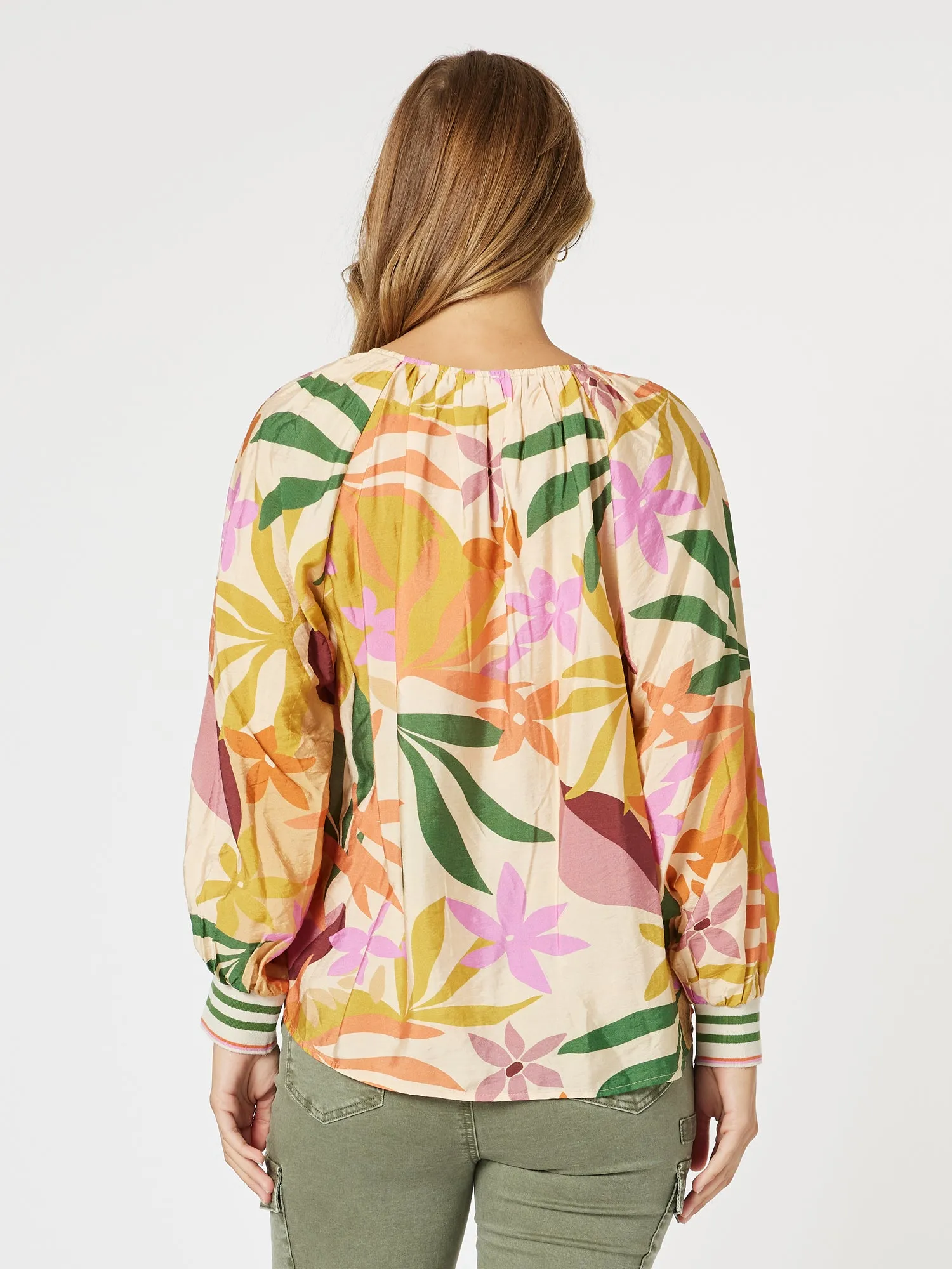 Promenade Floral Print Top - Multi sold by RC & Co product image thumbnail 3