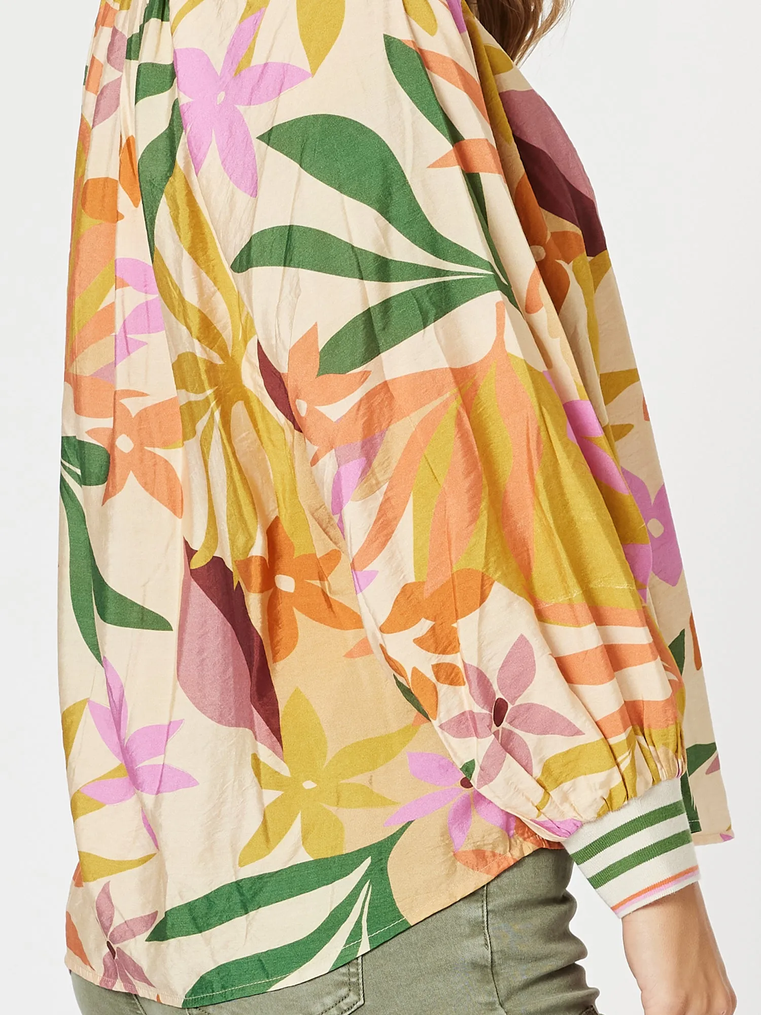 Promenade Floral Print Top - Multi sold by RC & Co product image thumbnail 5