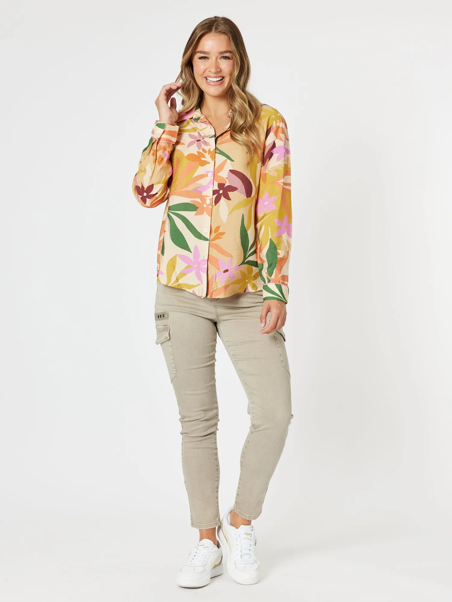 Paige Cargo Slim Leg Jean - Washed Natural sold by RC & Co product image thumbnail 4