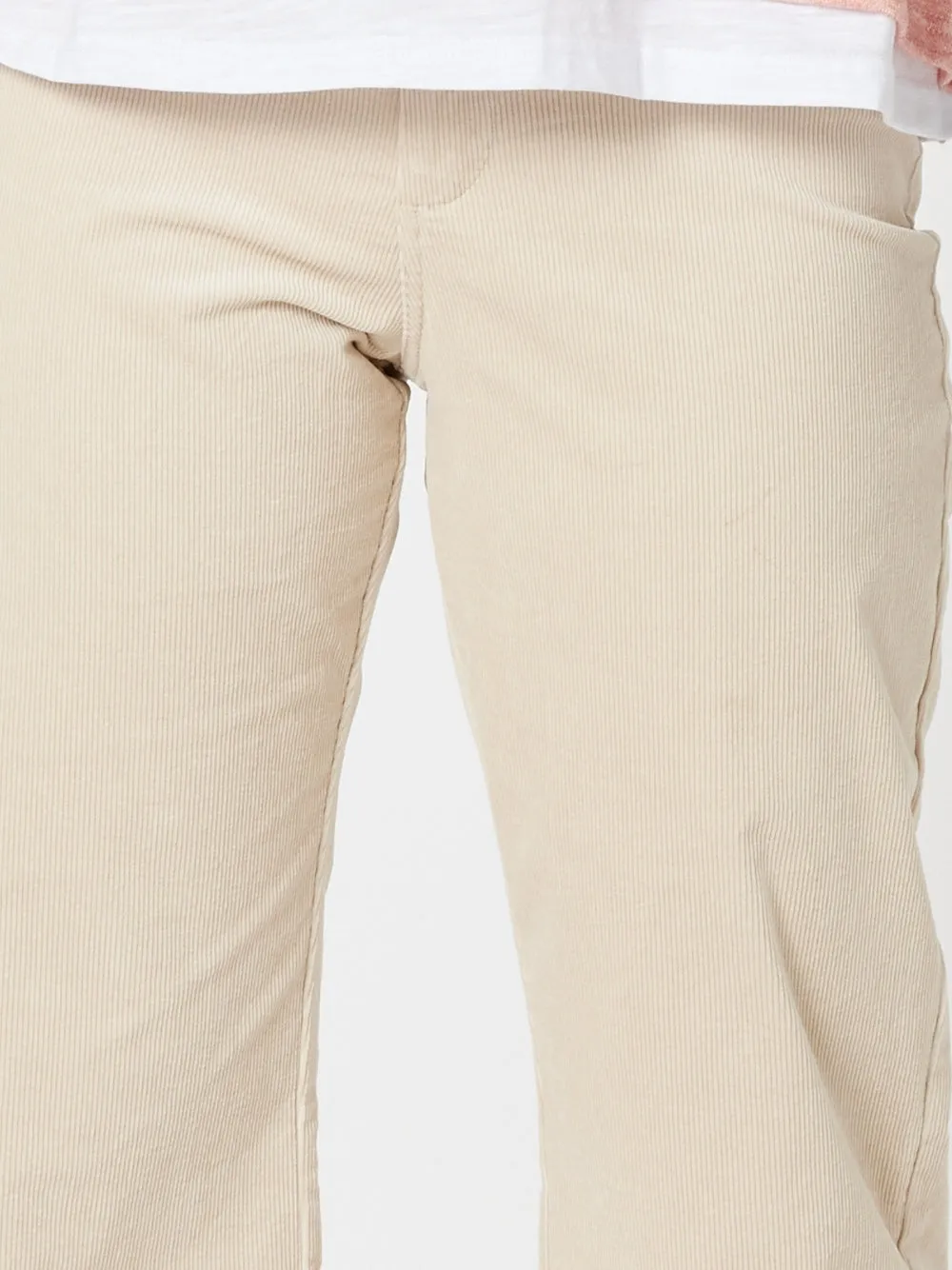 Lucy Stretch Cord Pant - Natural sold by RC & Co product image thumbnail 3