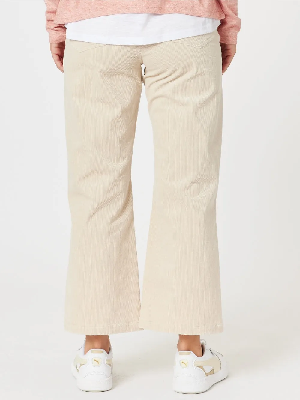 Lucy Stretch Cord Pant - Natural sold by RC & Co product image thumbnail 5