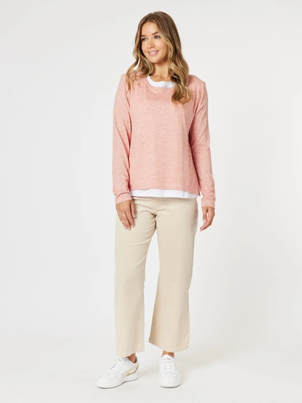 Lucy Stretch Cord Pant - Natural sold by RC & Co product image thumbnail 4
