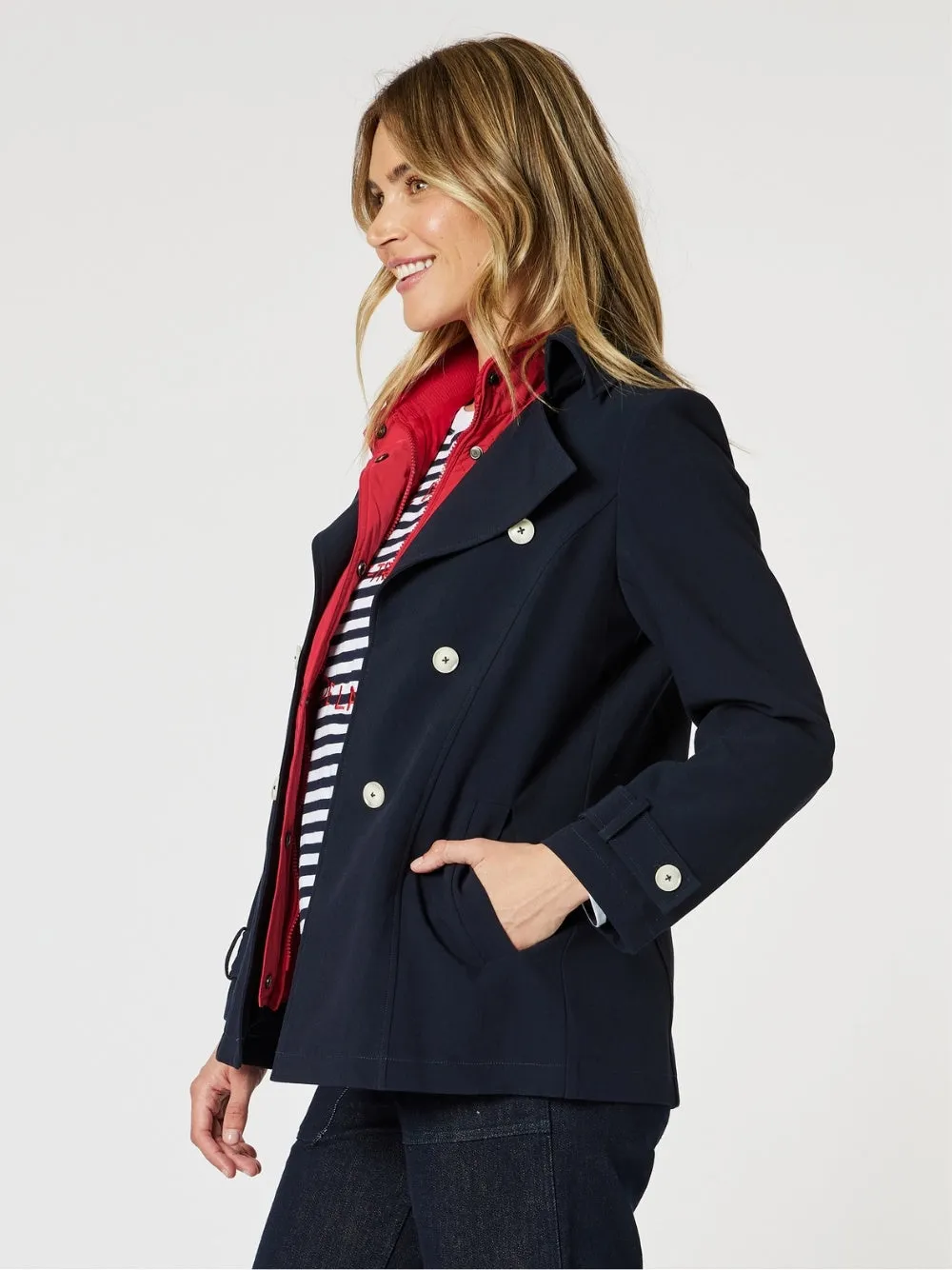Chelsea Jacket - Navy sold by RC & Co product image thumbnail 3