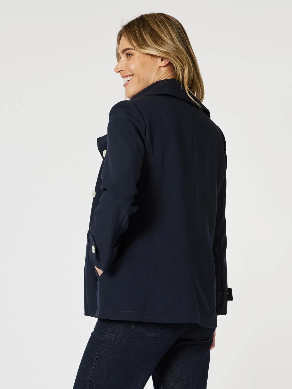 Chelsea Jacket - Navy sold by RC & Co product image thumbnail 4