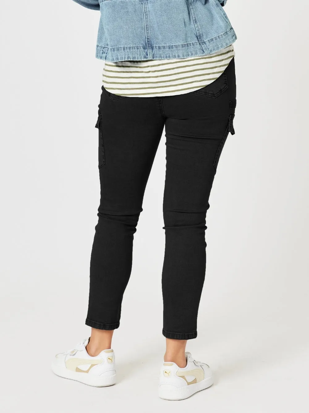 Paige Cargo Pant - Black sold by RC & Co product image thumbnail 5