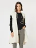Casa Longline Knit Vest - Light Natural sold by RC & Co