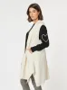 Casa Longline Knit Vest - Light Natural sold by RC & Co