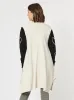 Casa Longline Knit Vest - Light Natural sold by RC & Co