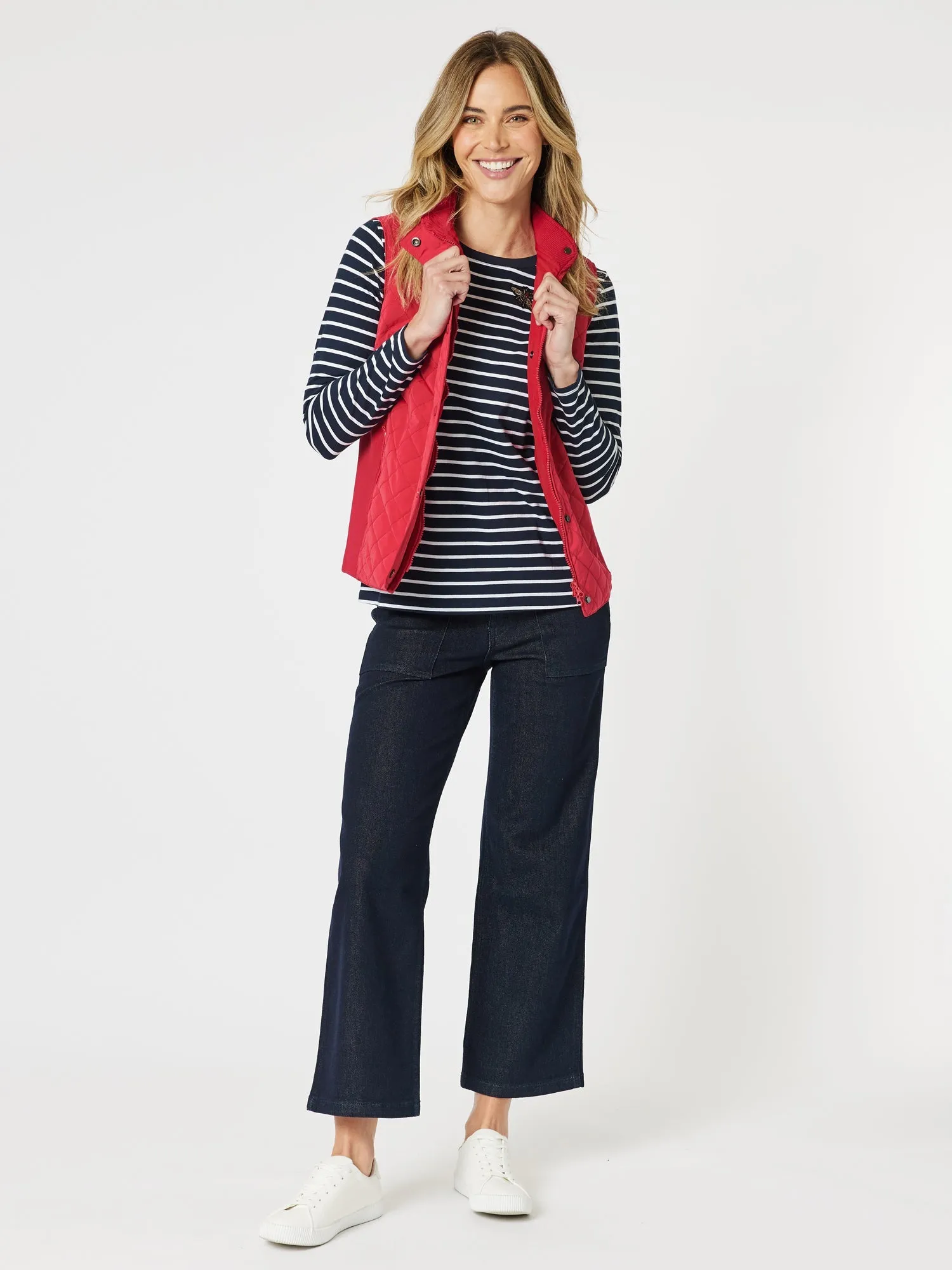 Brighton Puffer Vest - Red sold by RC & Co product image thumbnail 4