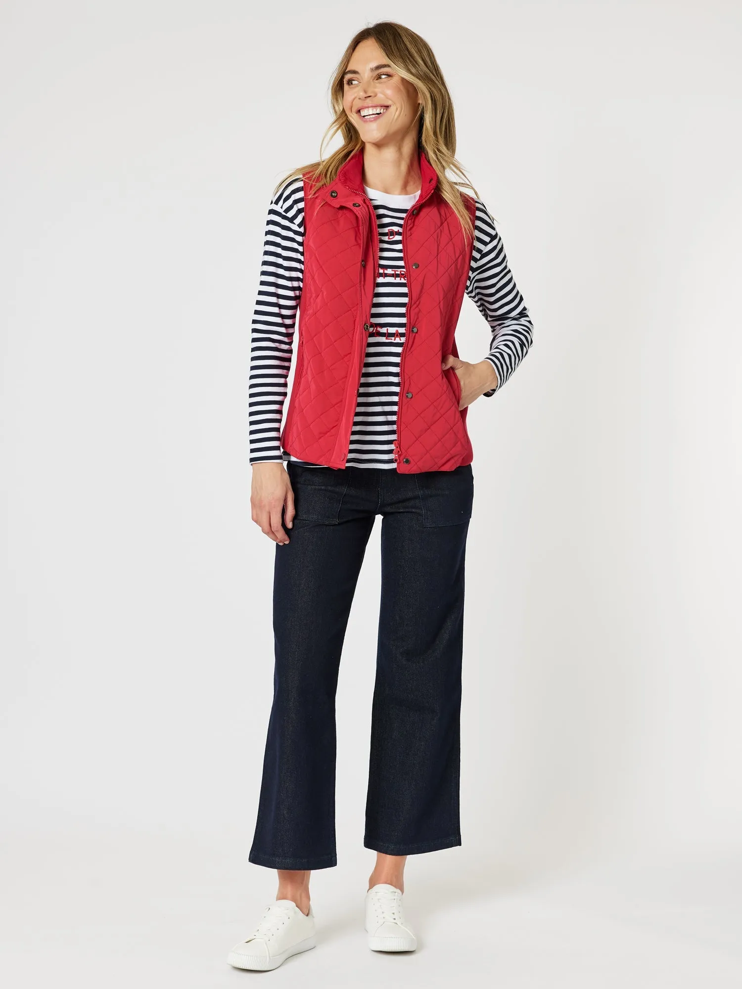 Brighton Puffer Vest - Red sold by RC & Co product image thumbnail 2