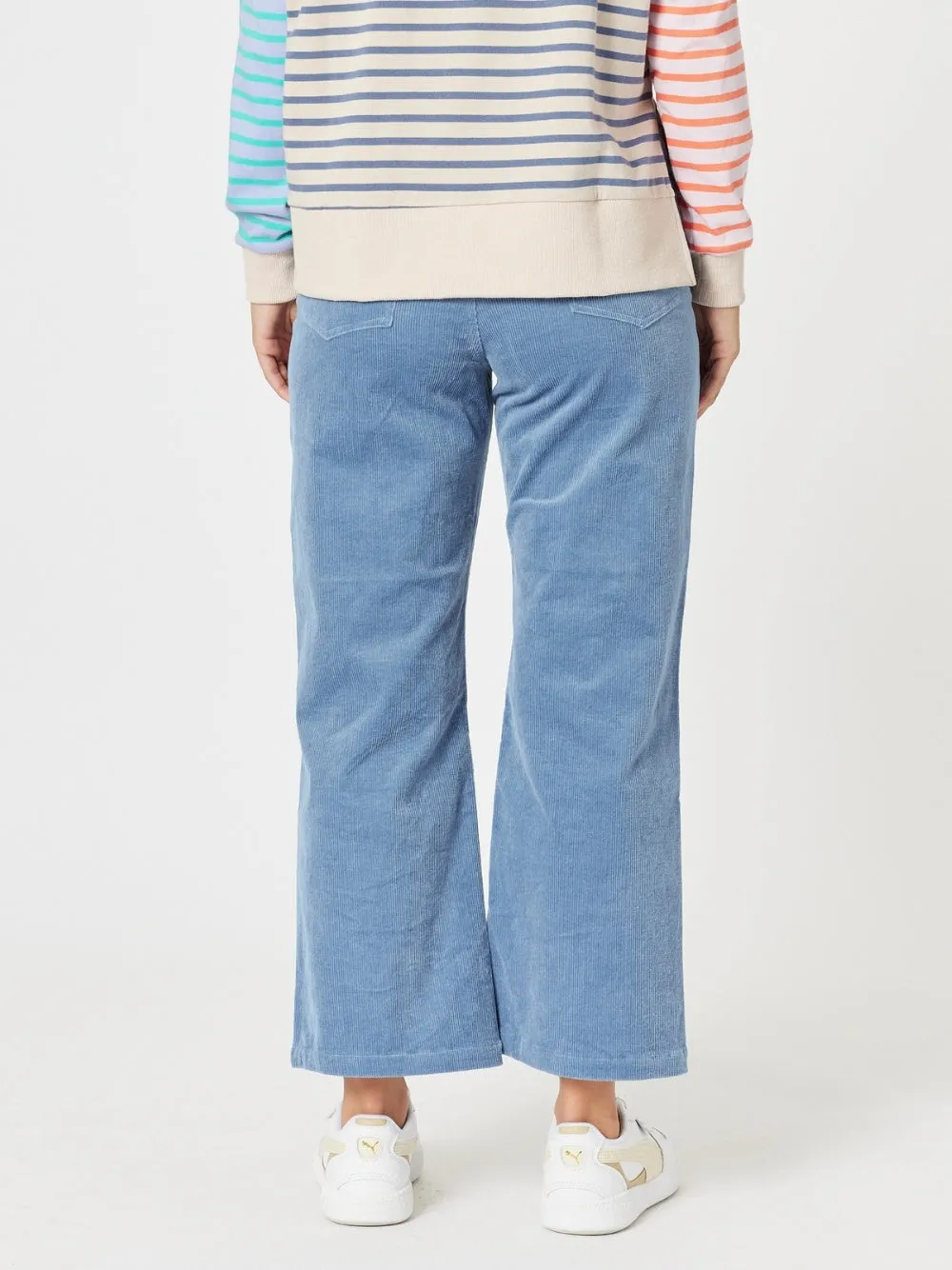 Lucy Stretch Cord Pant - Blue sold by RC & Co product image thumbnail 5