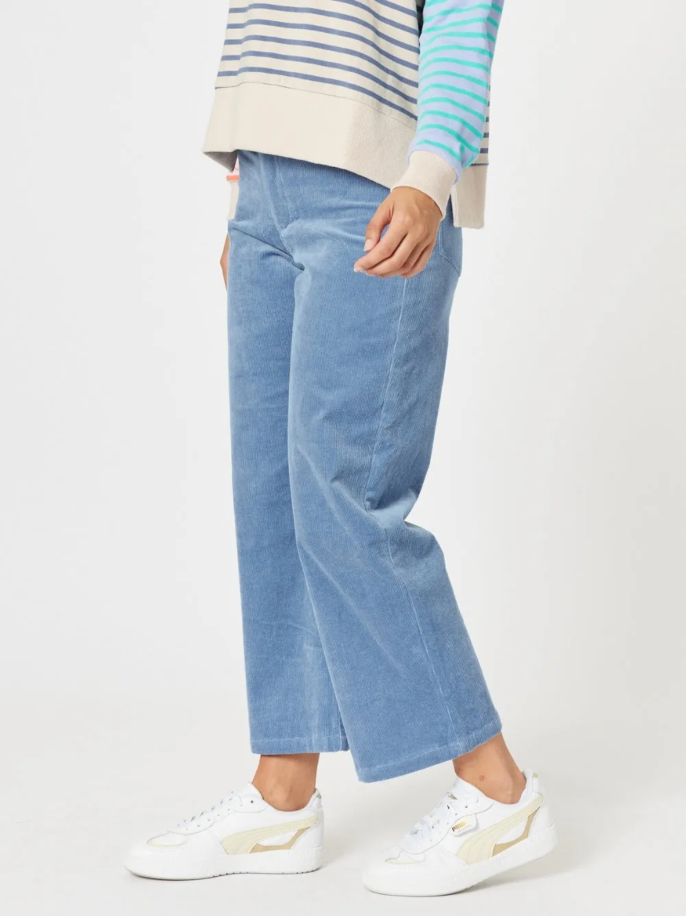 Lucy Stretch Cord Pant - Blue sold by RC & Co product image thumbnail 4