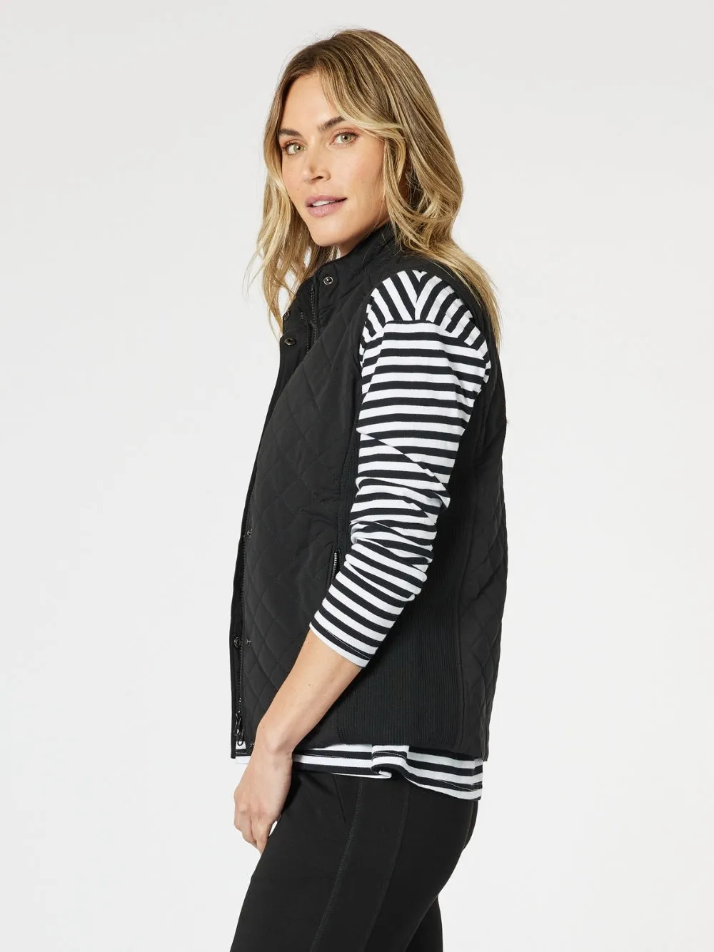 Brighton Puffer Vest - Black sold by RC & Co product image thumbnail 3