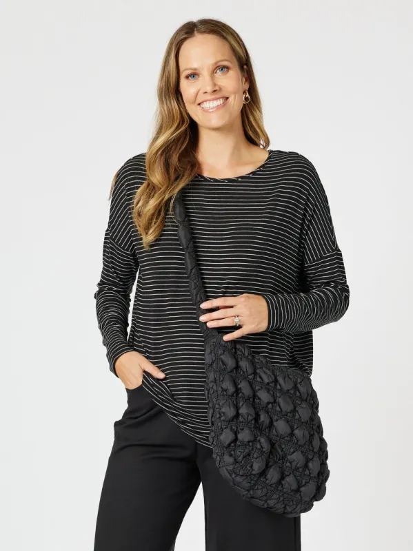 Off the Grid Puffer Bag - Black sold by RC & Co