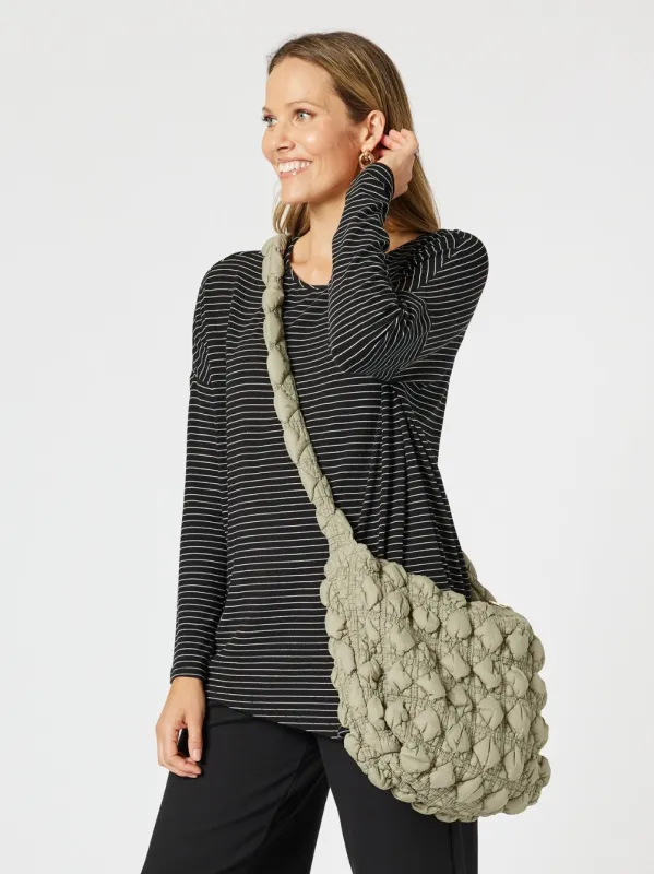 Off the Grid Puffer Bag - Khaki sold by RC & Co