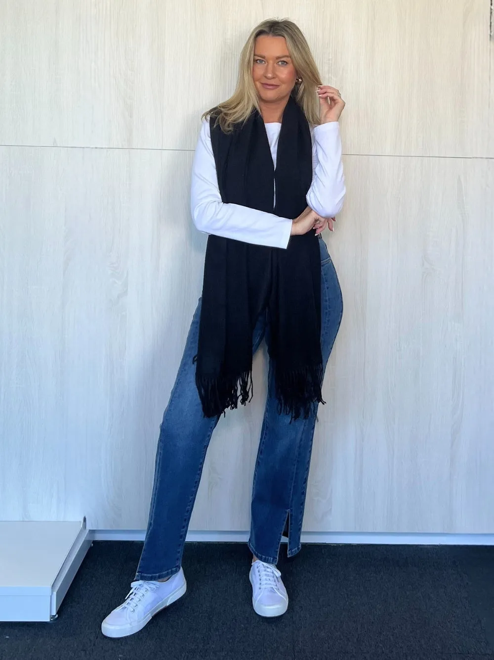 Cosy Scarf - Black sold by RC & Co product image thumbnail 3