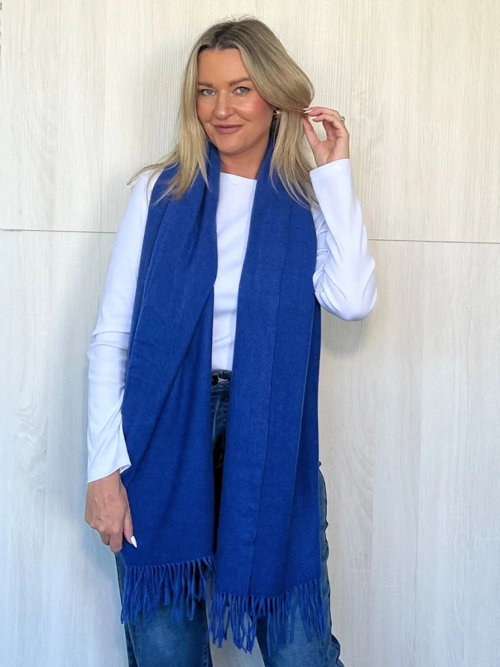 Cosy Scarf - Cobalt sold by RC & Co