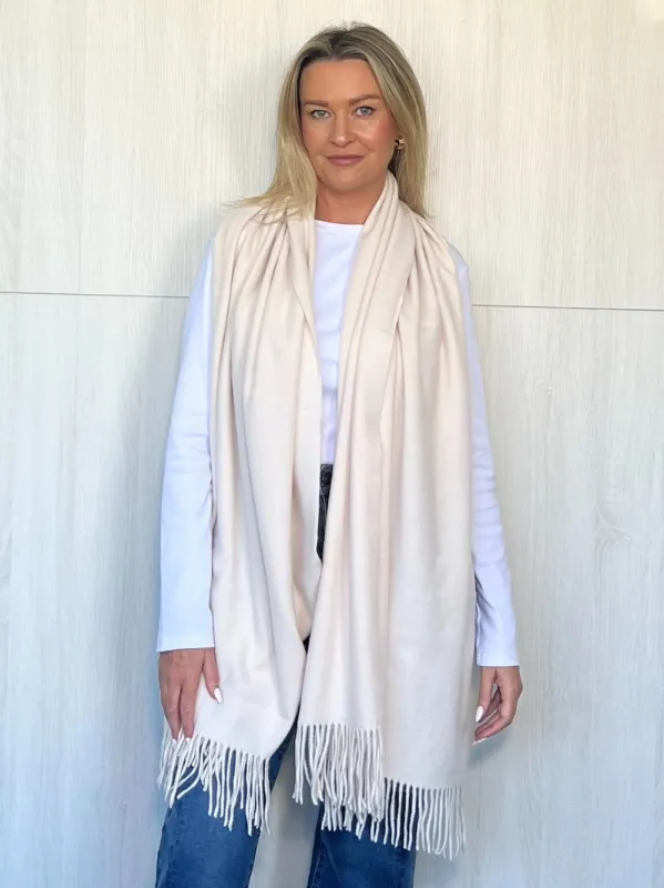 Cosy Scarf - Chalk sold by RC & Co