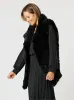 Minx Faux Fur Vest - Black sold by RC & Co