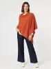 Macy Knit Poncho - Paprika sold by RC & Co
