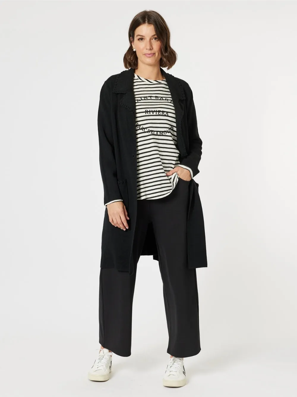 Cosy Coatigan - Black sold by RC & Co product image thumbnail 2