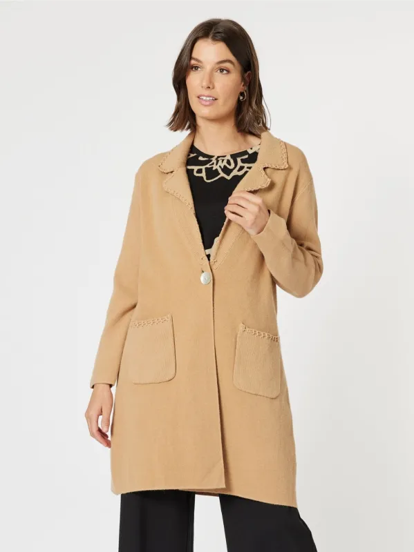 Cosy Coatigan - Caramel sold by RC & Co