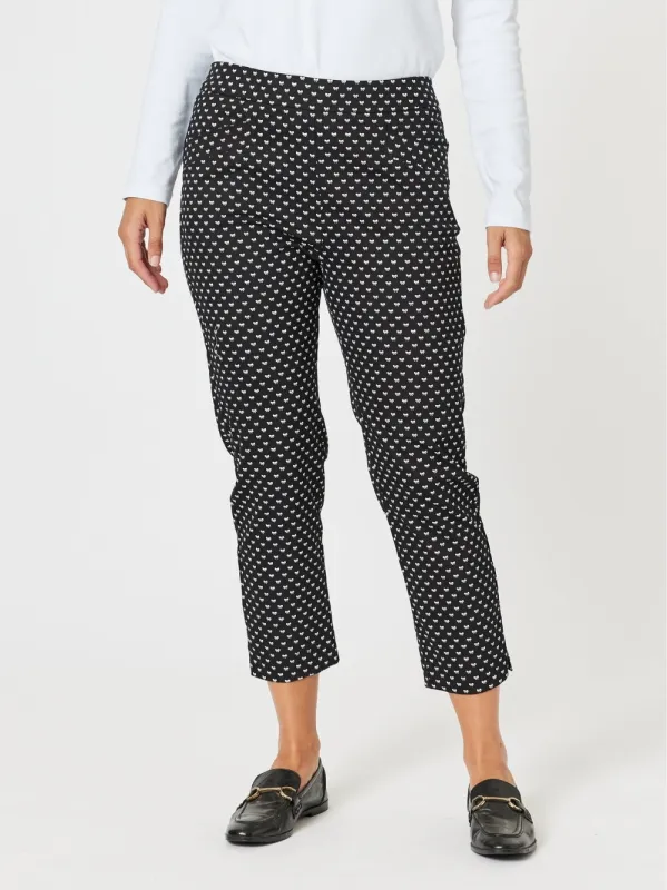 Pretty Bow Pant - Black/White sold by RC & Co