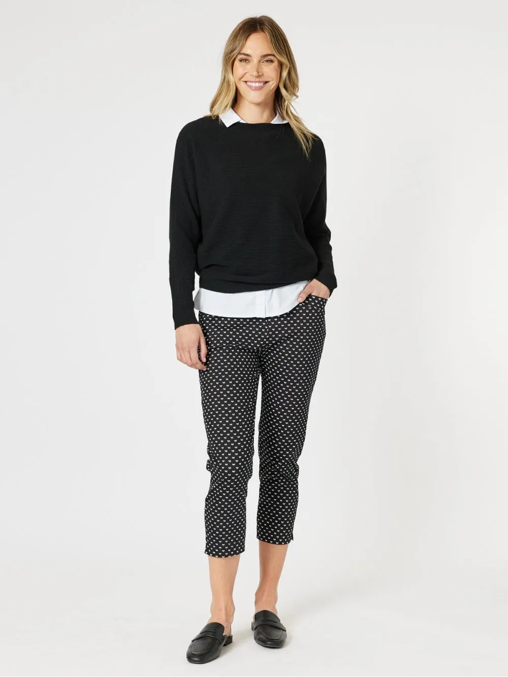 Pretty Bow Pant - Black/White sold by RC & Co product image thumbnail 2
