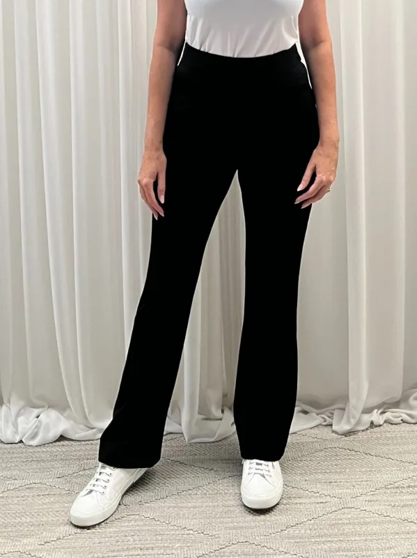Carla Flare Pant - Black sold by RC & Co