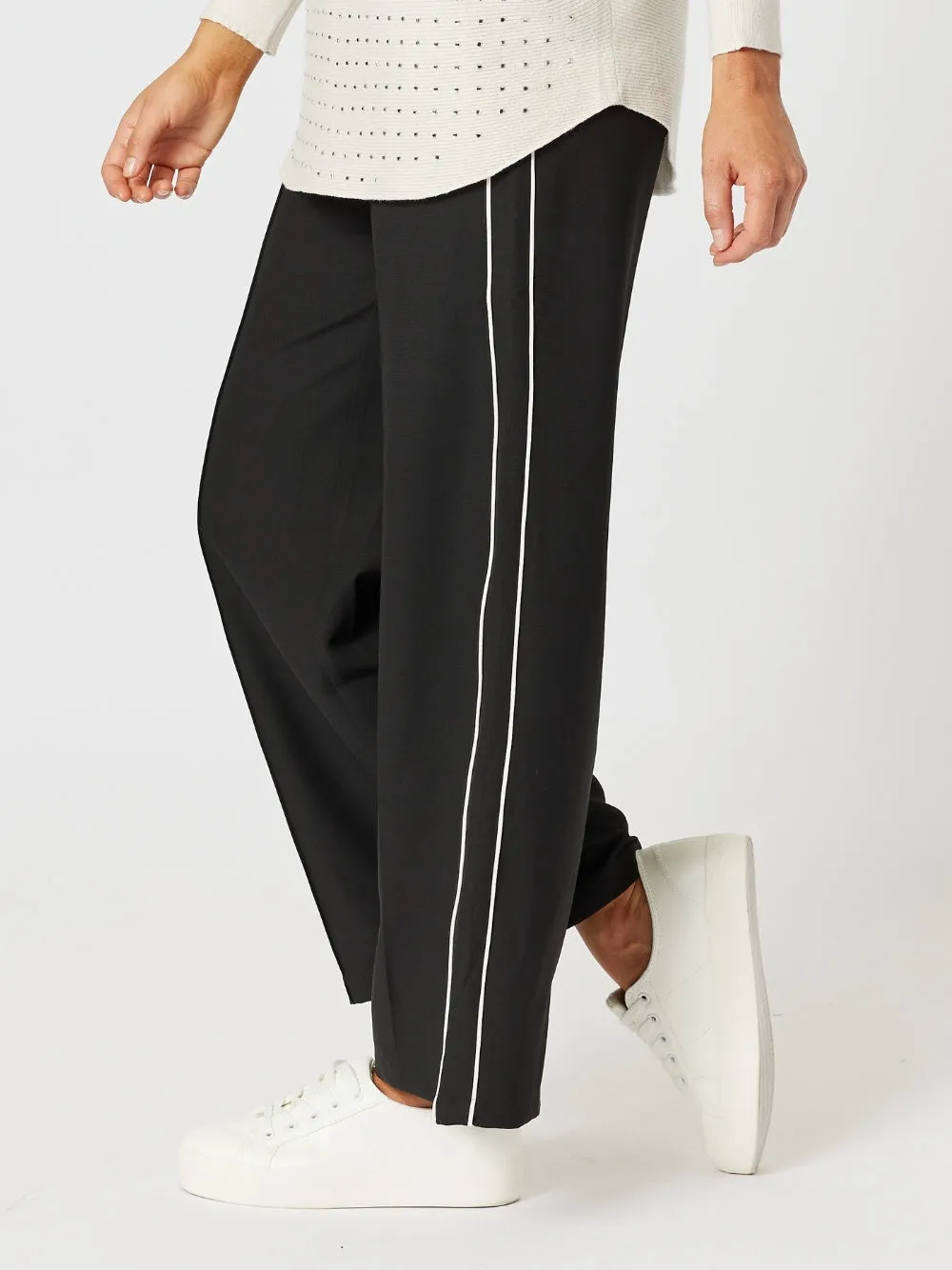 York Stripe Pant - Black sold by RC & Co product image thumbnail 3