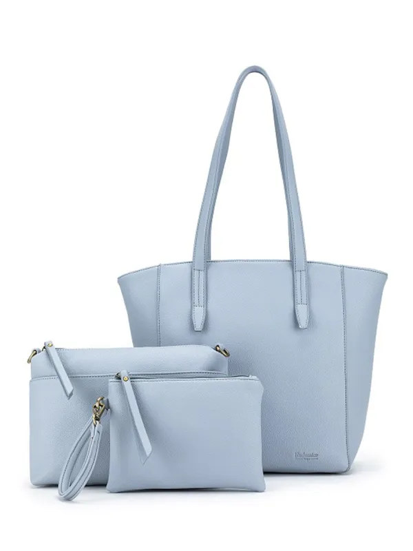 Sabine 3 Piece Handbag Set - Chambray sold by RC & Co