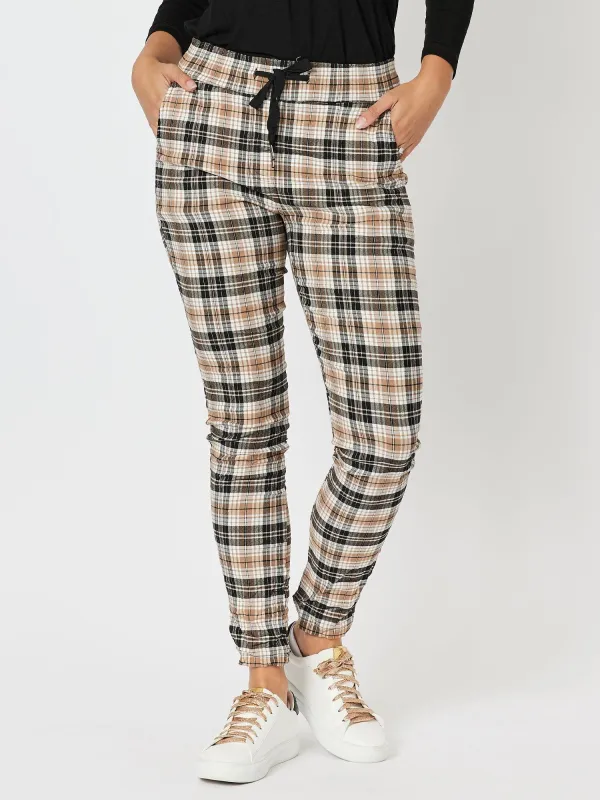 Stella Stretch Jogger Pant - Toffee sold by RC & Co
